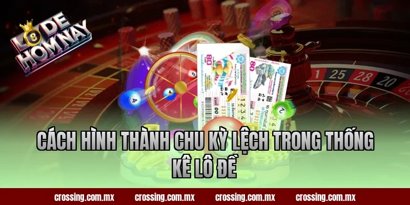 Cách hình thành chu kỳ lệch trong thống kê lô đề
