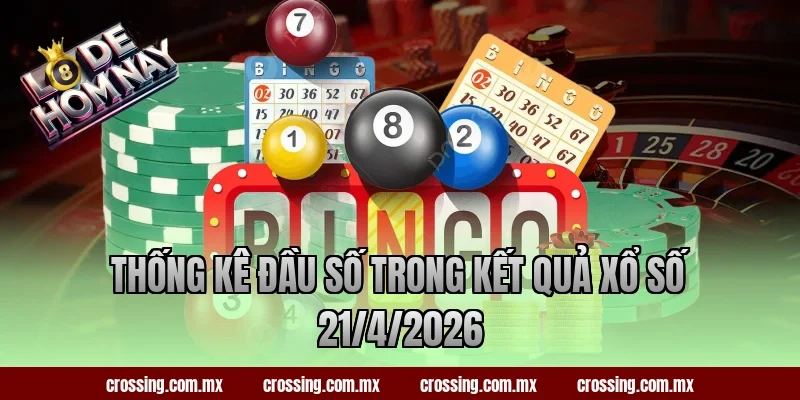 Thống kê đầu số trong kết quả xổ số 21/4/2026